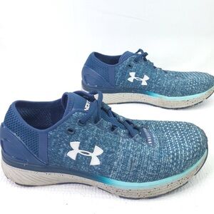 Under Armour Teal and White Athletic Sneakers